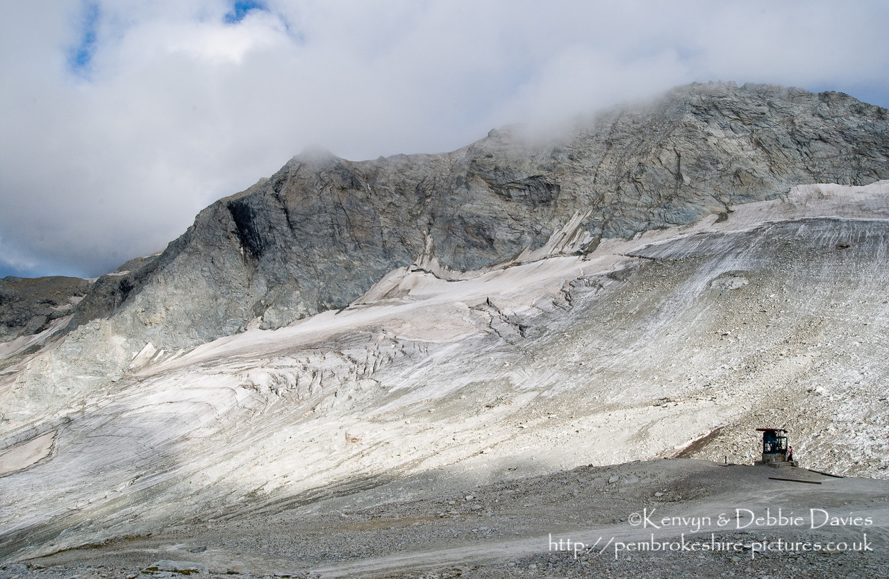 Col Sommeiller is one of the highest places in Europe accessible by vehicle at nearly 3000 metres.